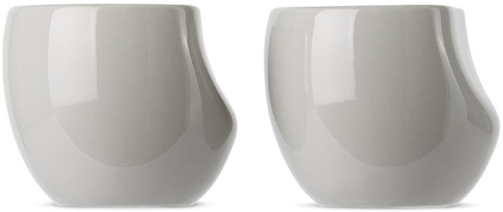 Photo: førs studio Grey Medium Cup Set, 8 oz / 236 mL