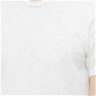 Velva Sheen Men's 2 Pack Plain T-Shirt in White