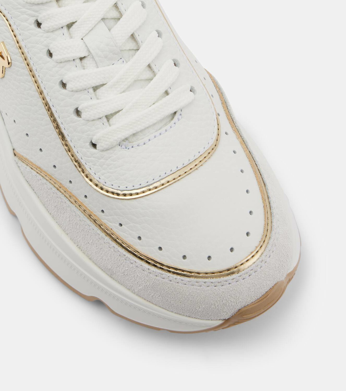 Bogner Kobe leather platform sneakers
