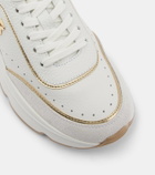 Bogner Kobe leather platform sneakers