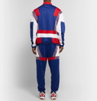 Nike - CLOT Colour-Block Mesh-Panelled Dri-FIT Tracksuit - Blue