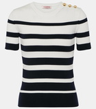 Valentino Striped cotton top