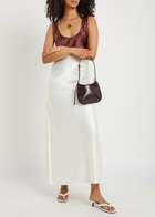 Skiim Satin Maxi Skirt Off White