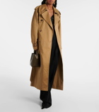 Saint Laurent Cotton gabardine trench coat