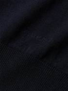 Caruso - Slim-Fit Wool Sweater - Blue