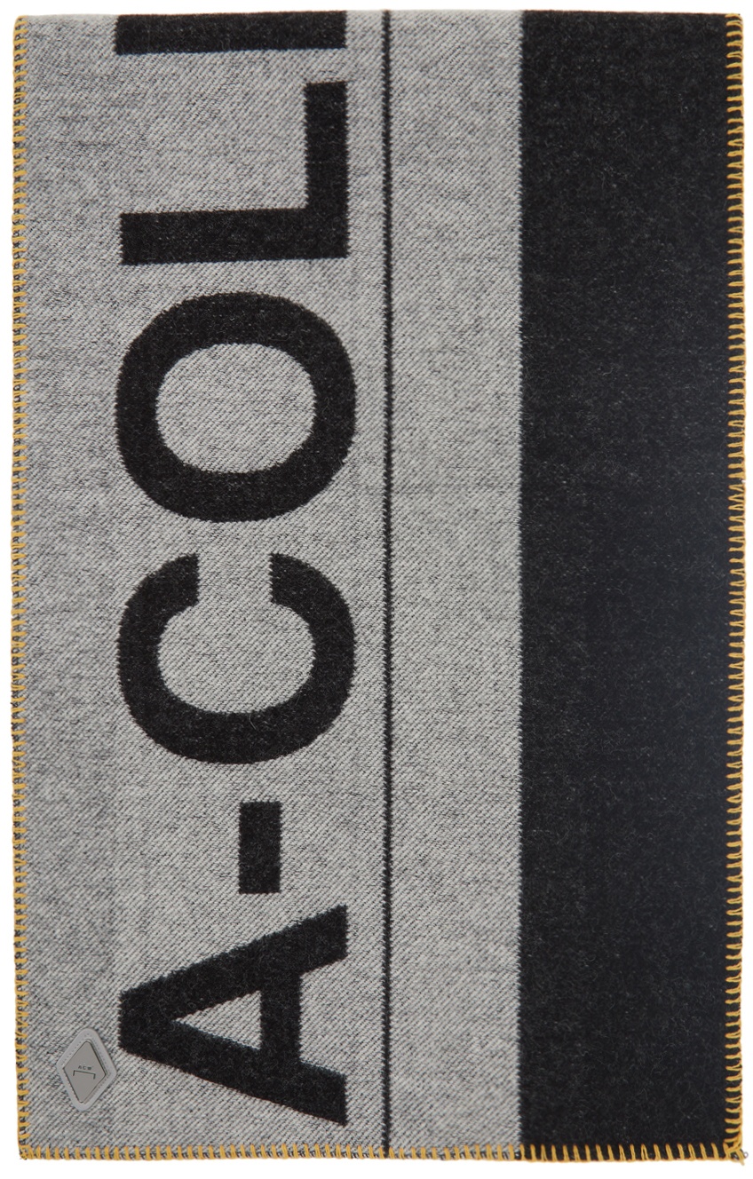Photo: A-COLD-WALL* Large Logo Wool-Blend Scarf