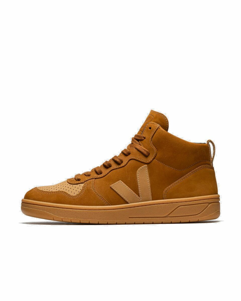 Photo: Veja V 15 Nubuck Brown - Mens - High & Midtop