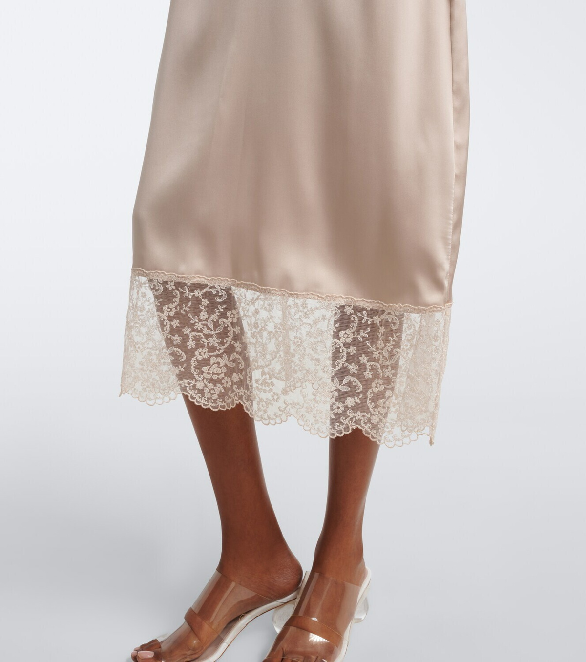 Simone Rocha Satin slip dress