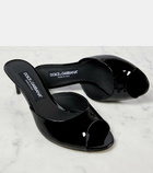 Dolce&Gabbana Patent leather sandals