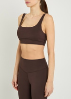 Vuori Alltheform Stretch-jersey bra Brown