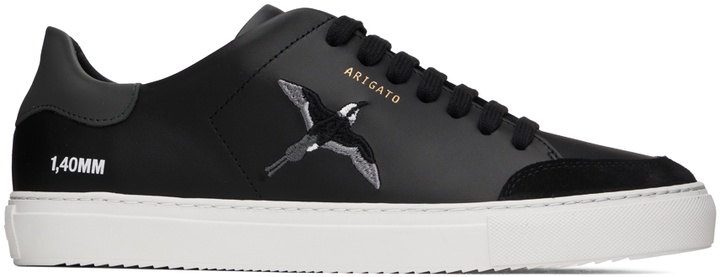 Photo: Axel Arigato Black Clean 90 Triple Bee Bird Sneakers