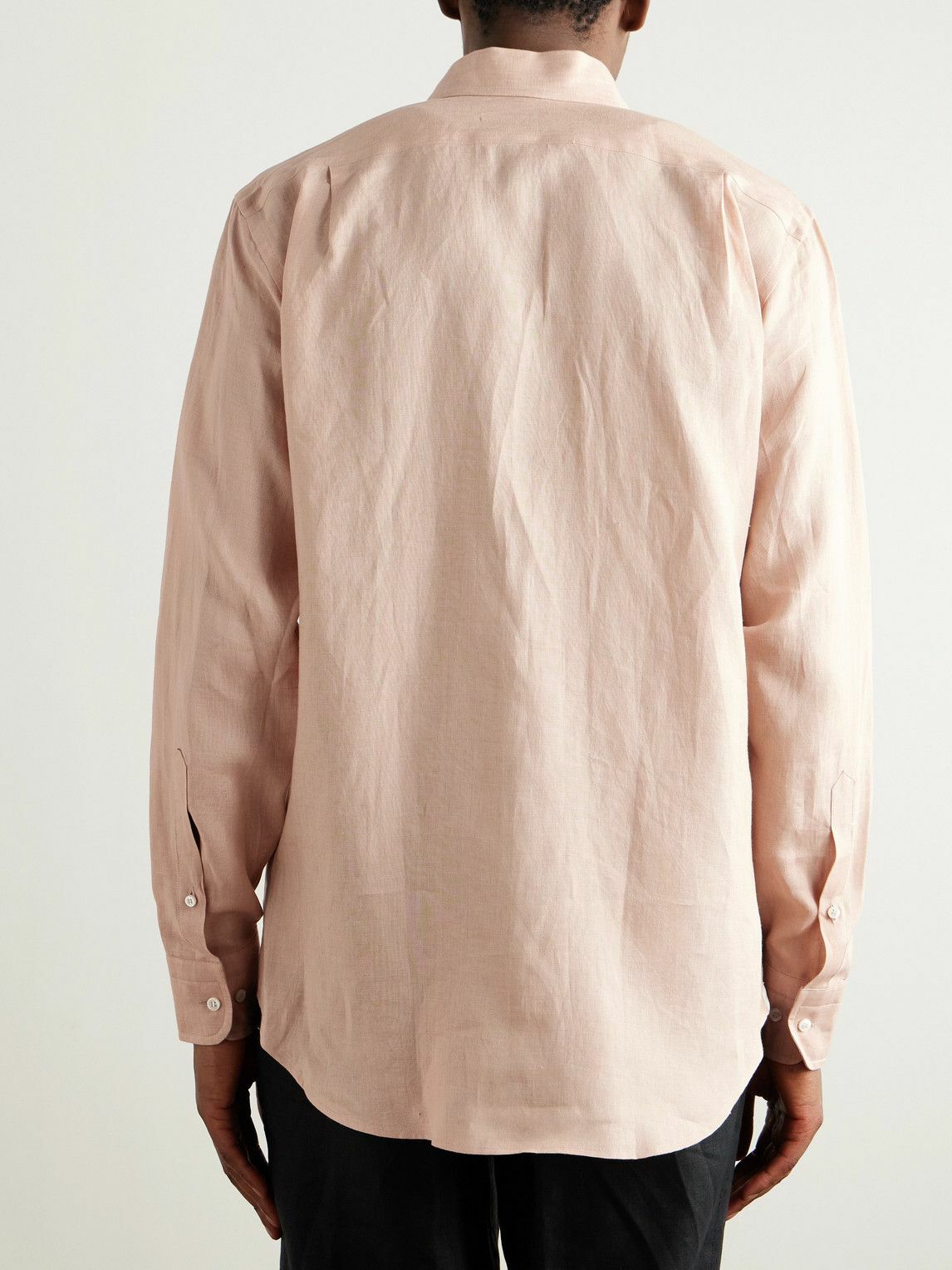 Loro Piana - André Linen Shirt - Pink