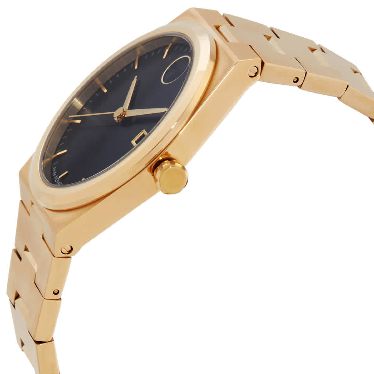 Movado BOLD Quest Quartz Black Dial Mens Watch 3601223