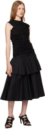 Renaissance Renaissance Black July Midi Skirt