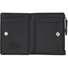 Vivienne Westwood Black Orb Slim Flap Card Holder