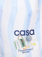 CASABLANCA Logo Print Tech Swim Shorts