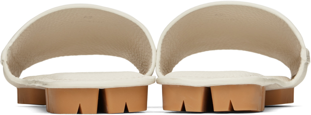 Bottega Veneta Off-White Shore Sandals