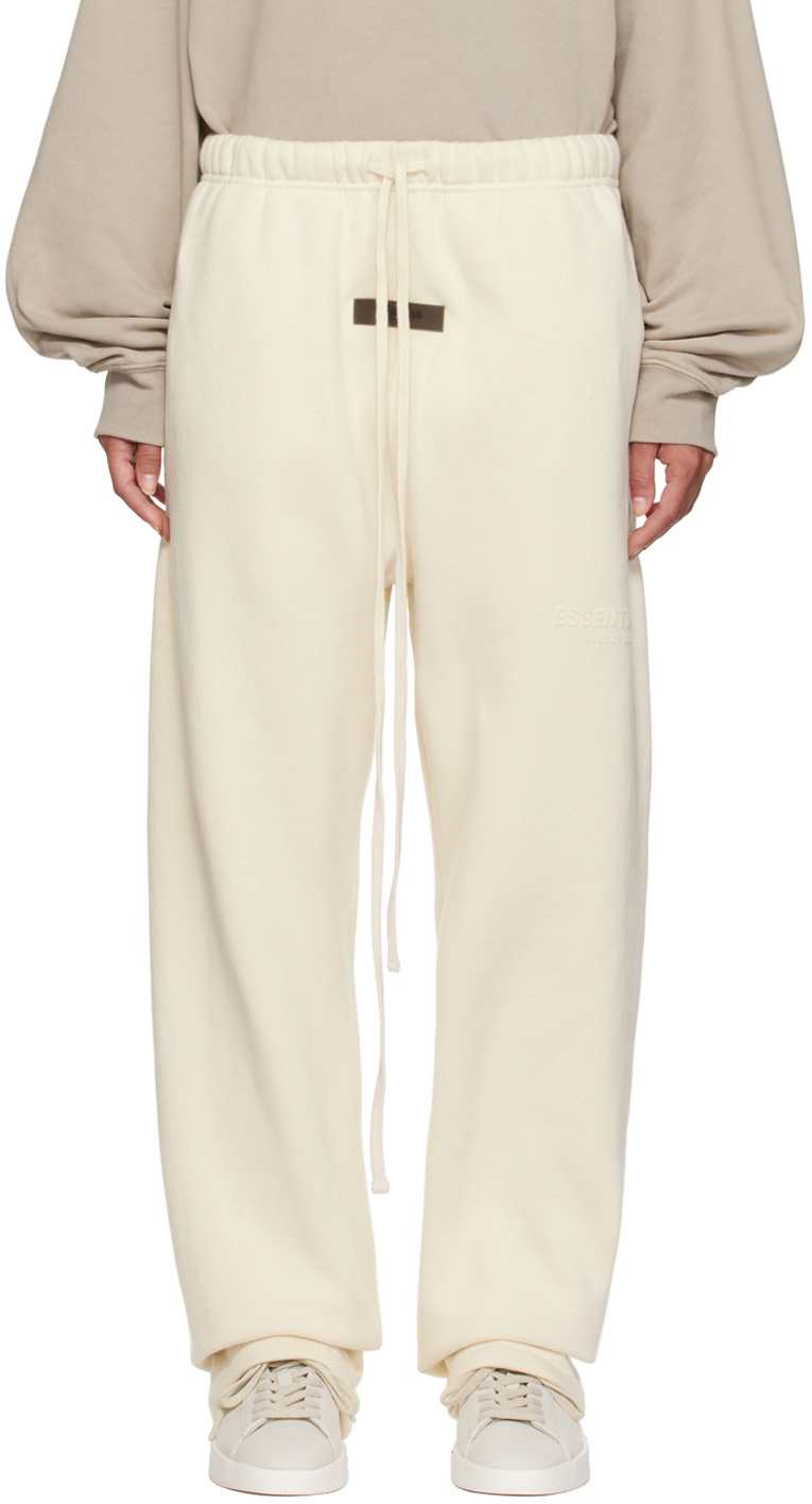 Fear of God ESSENTIALS Off-White Relaxed Lounge Pants