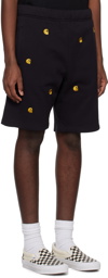 Carhartt Work In Progress Black Seek Shorts