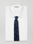 Paul Smith - 8cm Embroidered Silk-Twill Tie