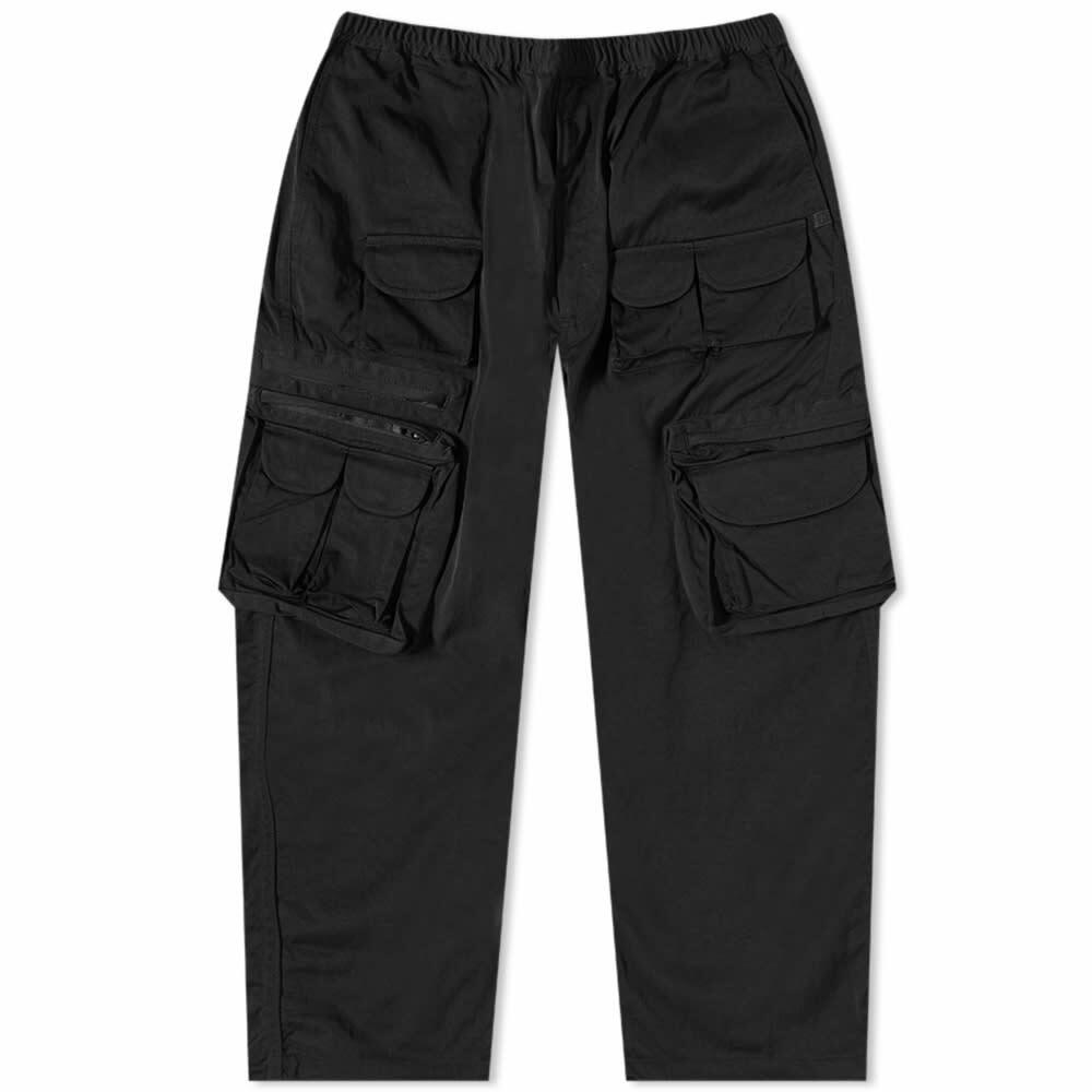 DAIWA Men's Tech Loose 6P Mil Pants in Black DAIWA