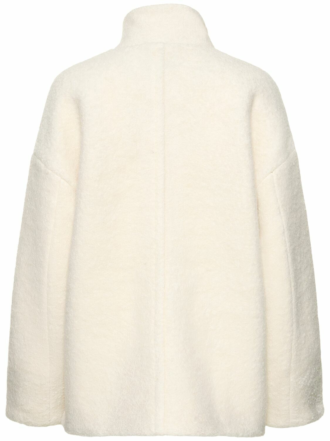 GANNI - Wool Blend Bouclé Jacket GANNI