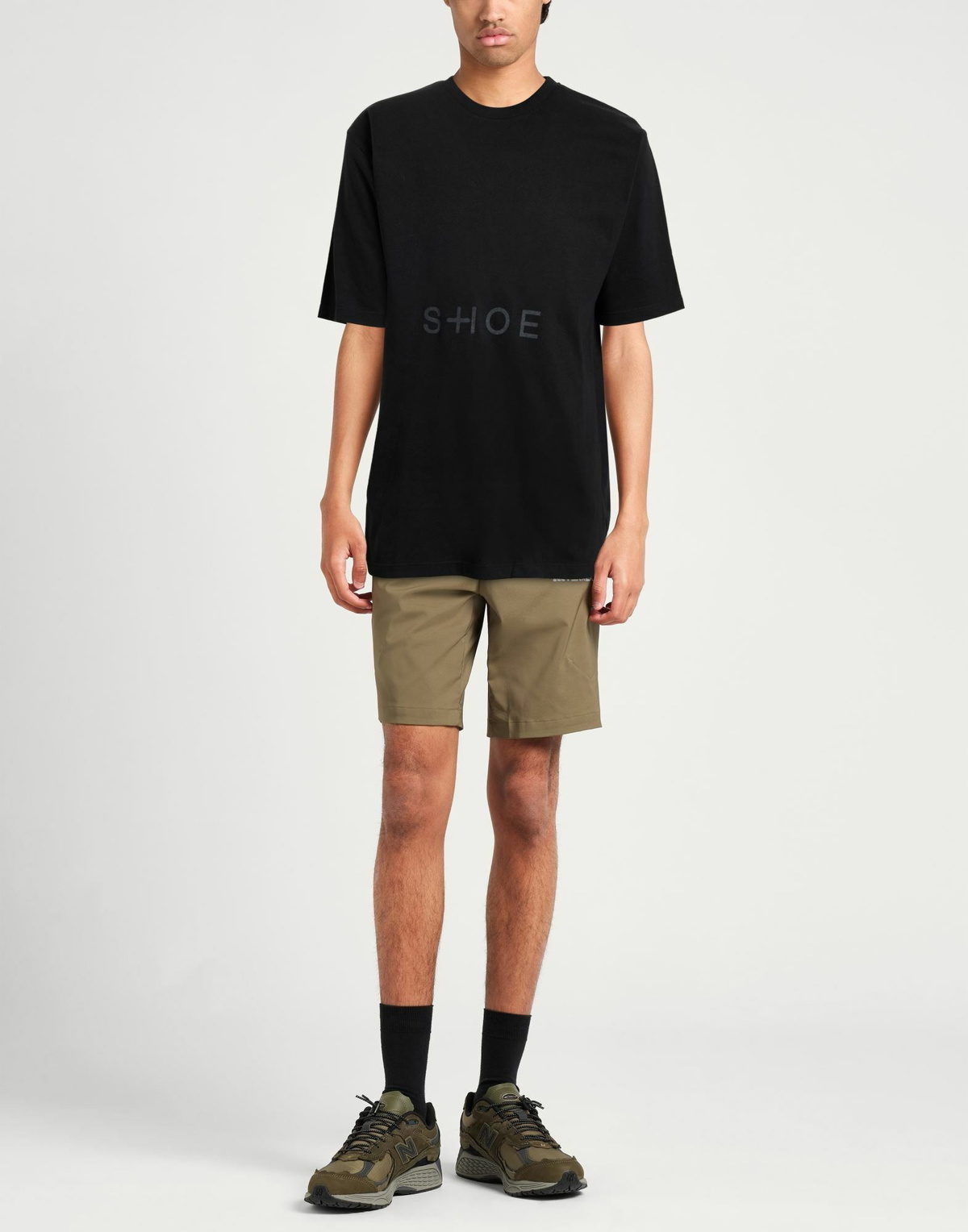 Shoe Mens T-shirt in Black