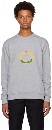 Burberry Gray 'Oak Leaf' Sweatshirt