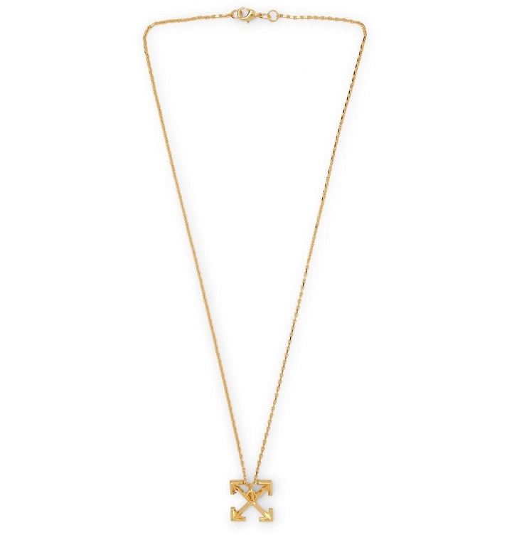 Photo: Off-White - Gold-Tone Necklace - Gold