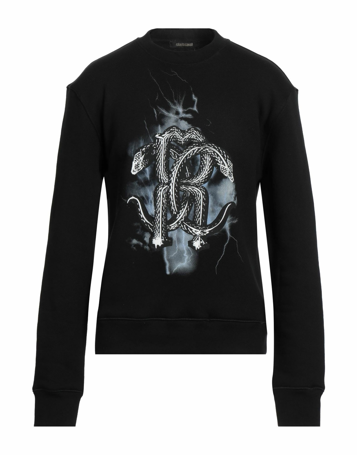Roberto Cavalli Mens Sweatshirt in Black