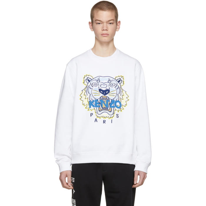 Photo: Kenzo White Tiger Sweatshirt 