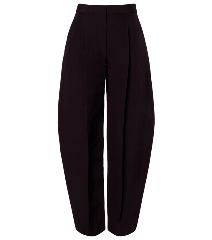 Photo: Alaïa Poplin barrel-leg pants