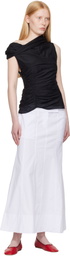 Belle Anna White Paloma Maxi Skirt