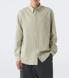 The Row Pompeo cotton chambray shirt