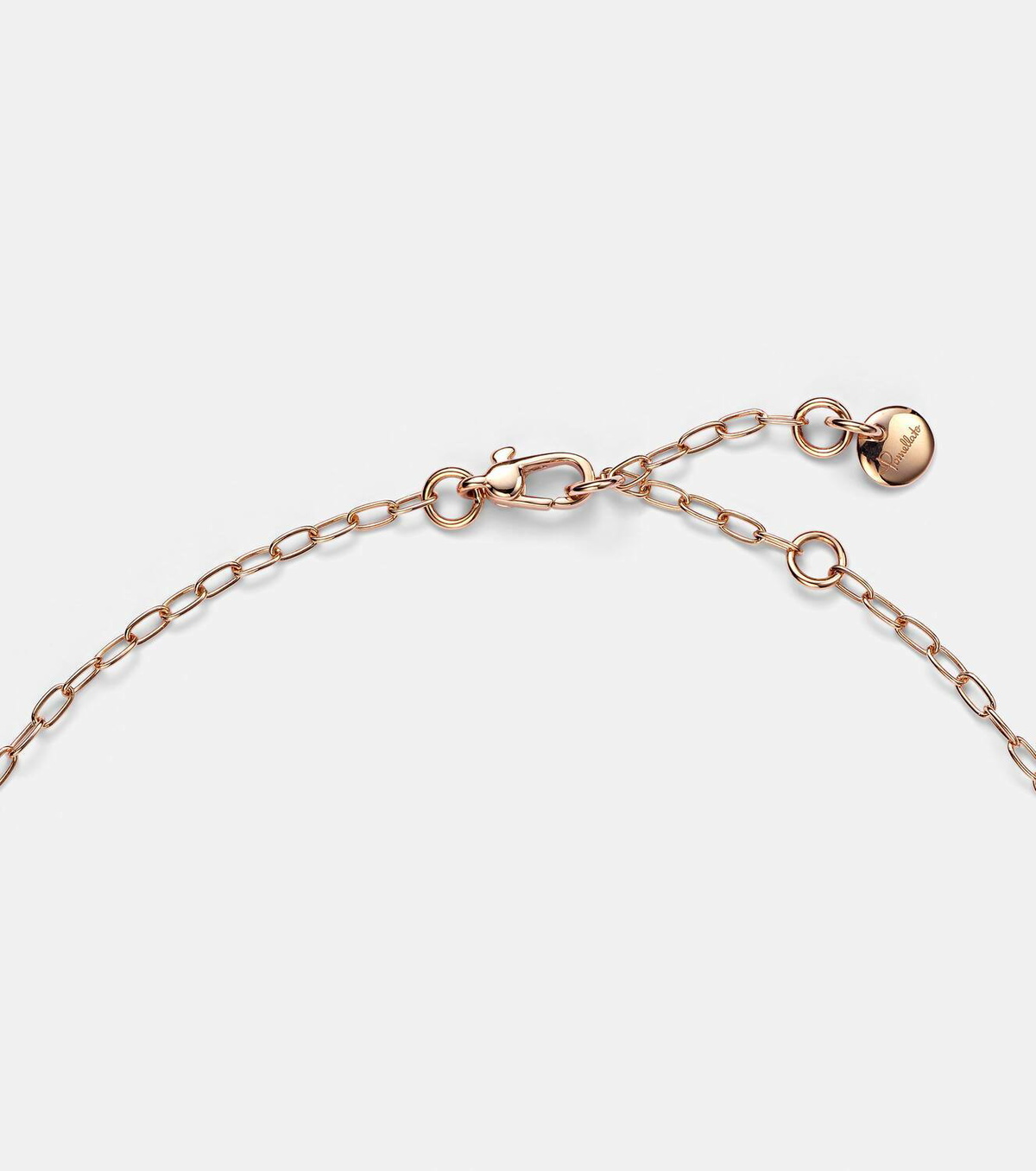Pomellato Iconica 18kt rose gold pendant necklace with diamonds