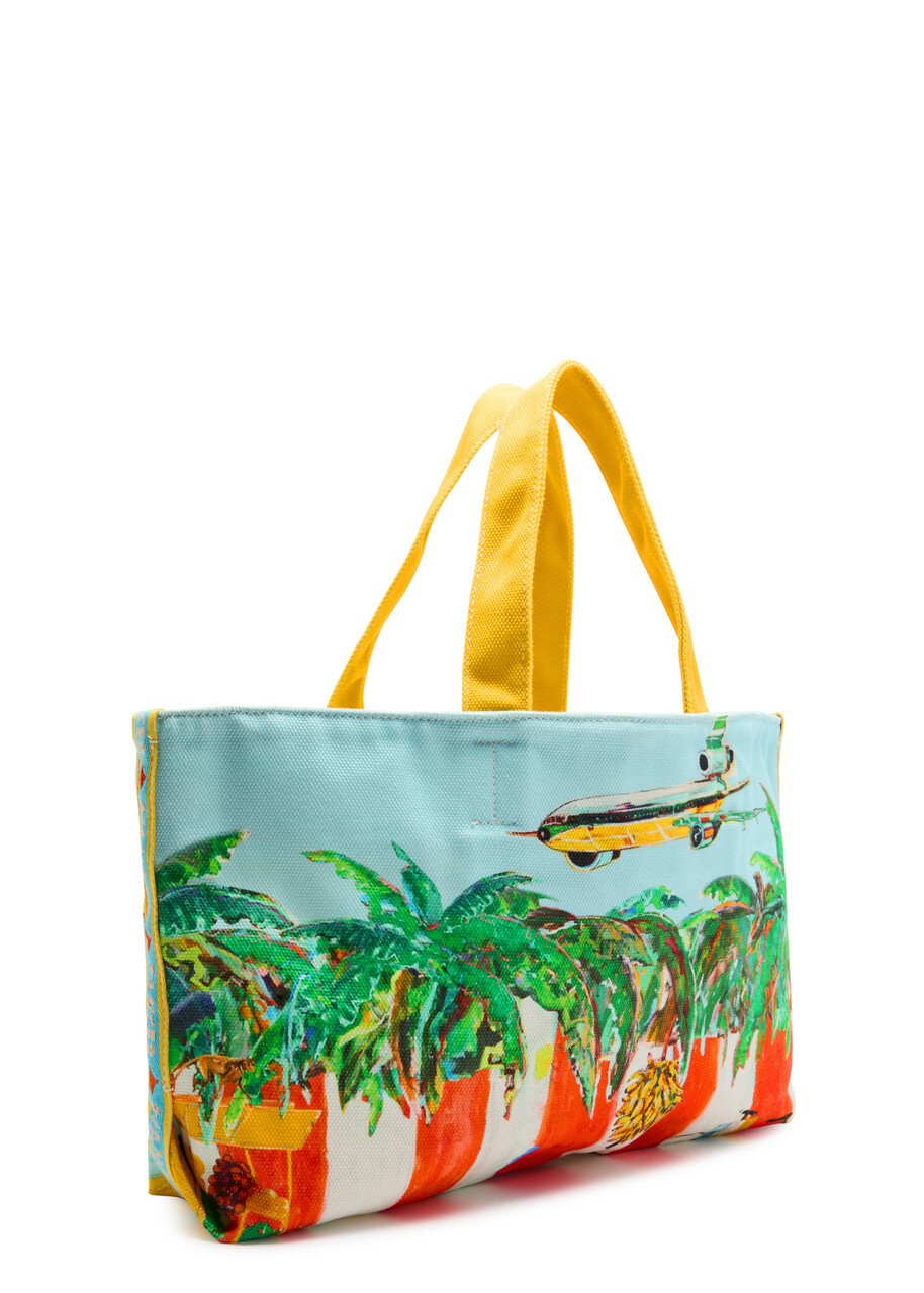 Alemais All Aboard Printed Canvas Tote - Multicoloured - One Size