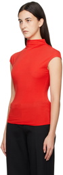 Paris Georgia Red Asymmetric T-shirt