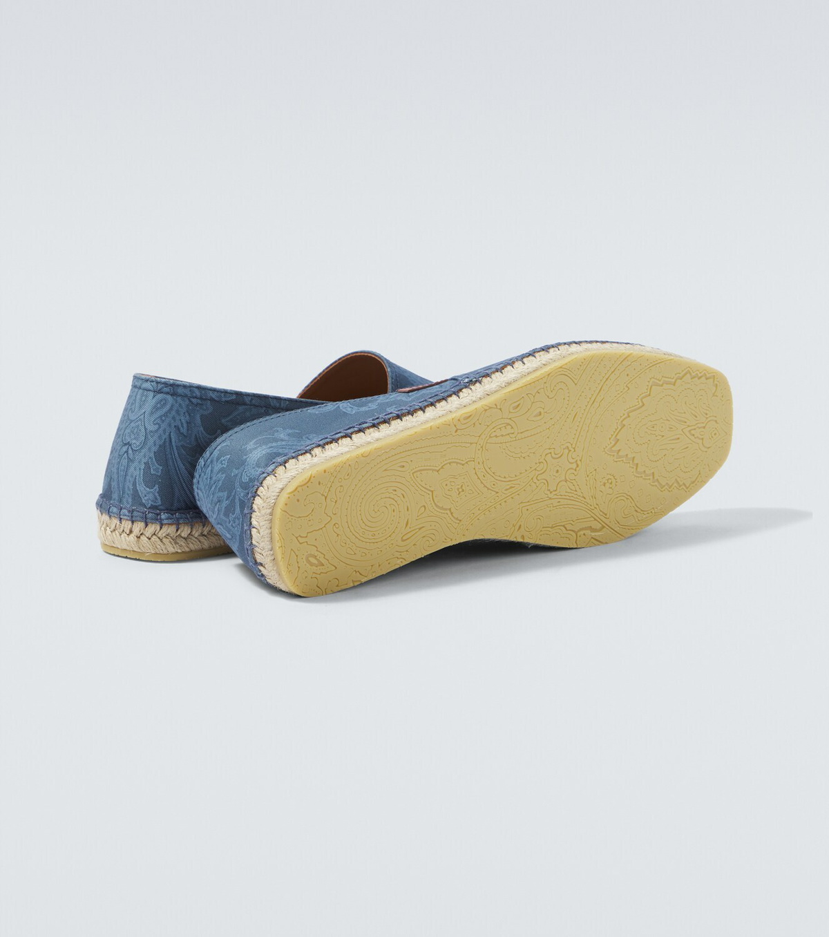 Etro Paisley gabardine espadrilles