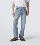Frame Mid-rise straight jeans
