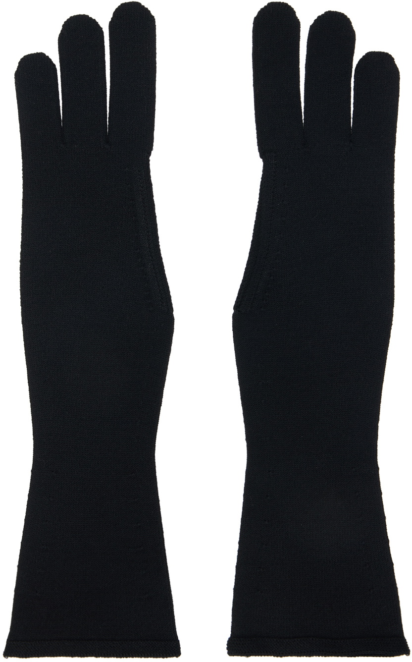 ISSEY MIYAKE Black Aye-Aye Gloves Issey Miyake Men