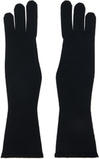 ISSEY MIYAKE Black Aye-Aye Gloves