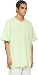Y-3 Green Cotton T-Shirt