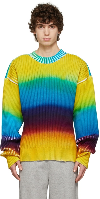 Photo: AGR Multicolor Hand-Spray Sweater