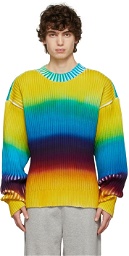 AGR Multicolor Hand-Spray Sweater