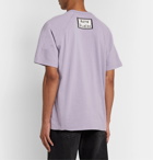 Acne Studios - Emeril Logo-Appliquéd Organic Cotton-Jersey T-Shirt - Purple