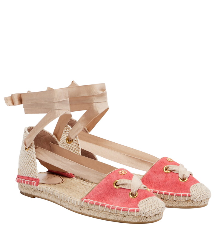 Photo: Valentino Garavani Resort suede espadrilles