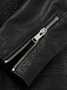 Givenchy - Padded Crinkled-Leather Jacket - Black