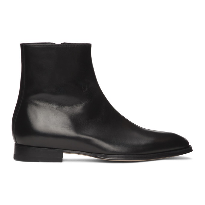 Photo: Paul Smith Black Reeves Zip-Up Boots