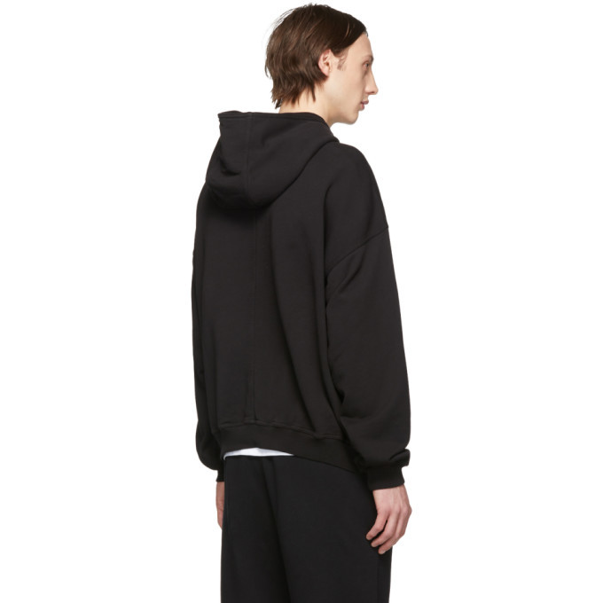 Haider Ackermann SSENSE Exclusive Black Perth Hoodie Haider Ackermann
