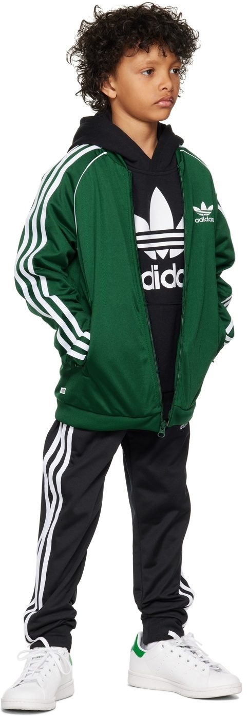 adidas Kids Kids Black Trefoil Big Kids Hoodie